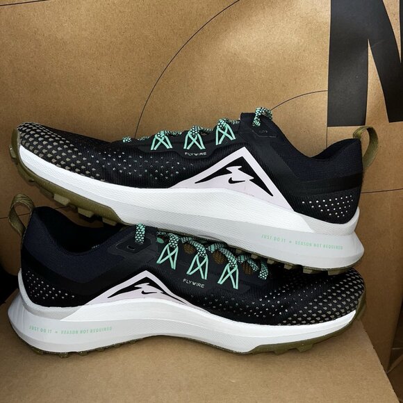 NEW Nike React Pegasus Trail 4 Black Olive Green DJ6158-006 Men Size 9 main image 8